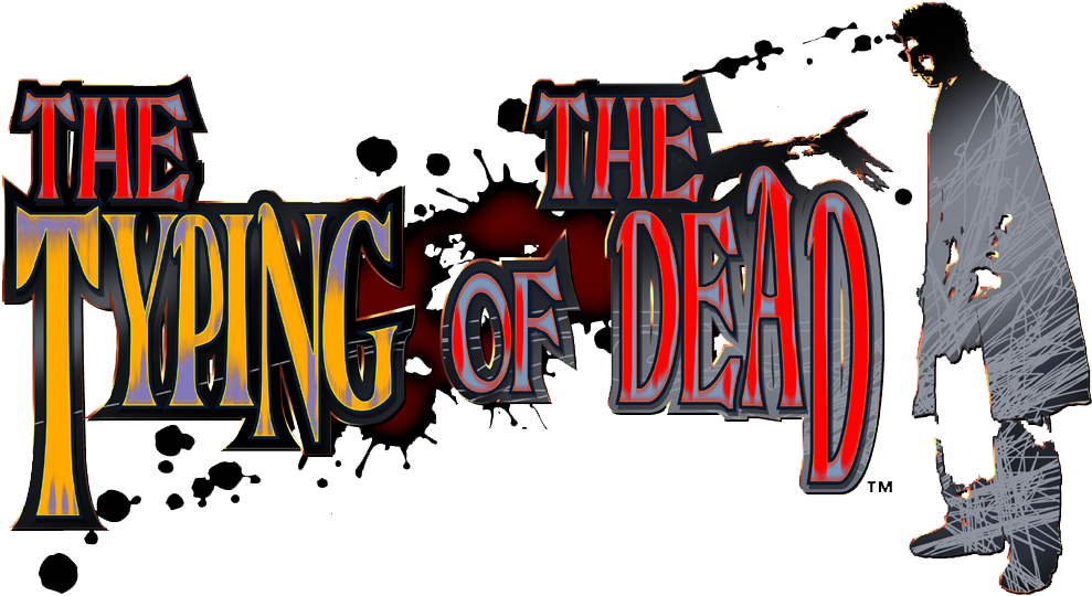 The Typing Of The Dead Logo - Typing Of The Dead [dreamcast Game] (1001x553), Png Download