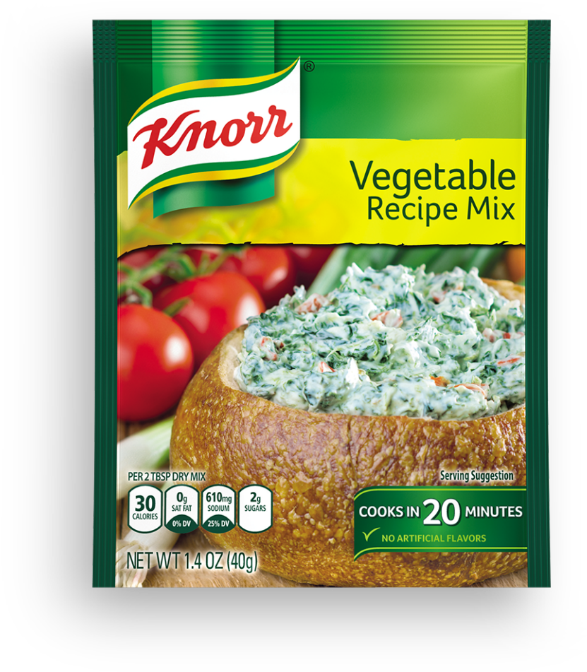 Knorr Spinach Dip Packet (985x985), Png Download