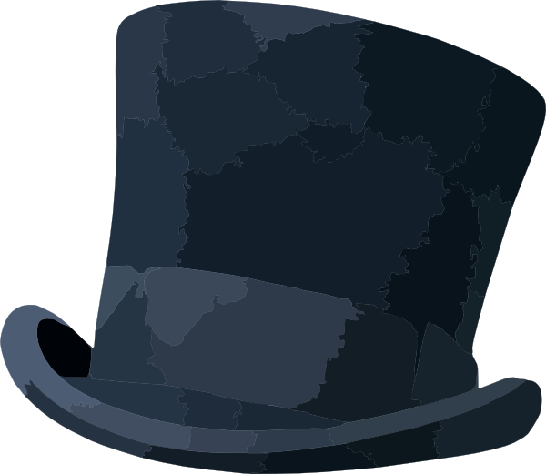 Top Hat Clipart Fedora Hat - Old Hat Clip Art (600x521), Png Download