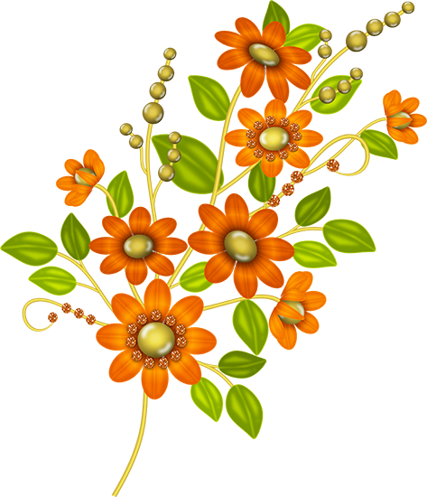 Art Flowers, Clip Art, Blossoms, Modern, Illustrations, - Flower (473x550), Png Download
