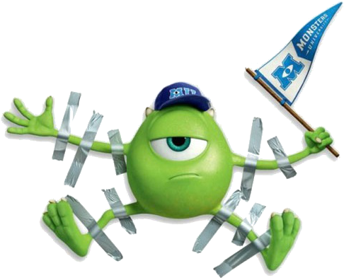 Monster Inc University-solilovemusic - Disney Monsters University Poster (529x429), Png Download