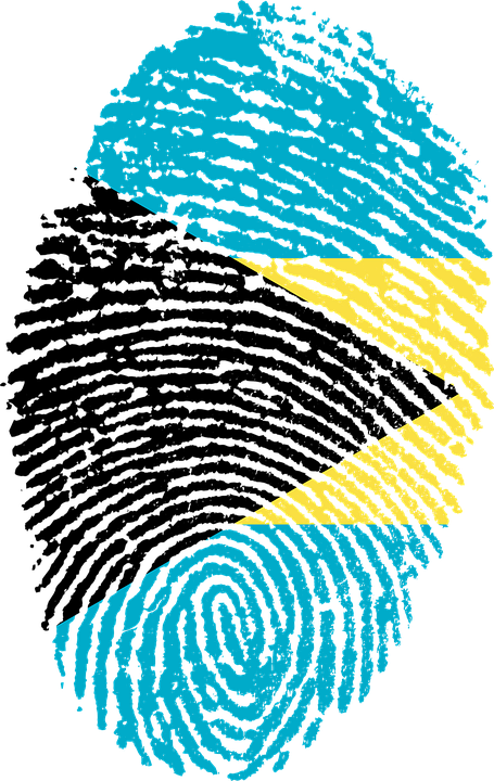 Bahamas Clipart Transparent Background - Bahamas Fingerprint (455x720), Png Download