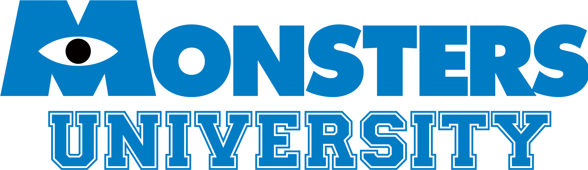 Open - Monsters University Logo Transparent (2000x588), Png Download