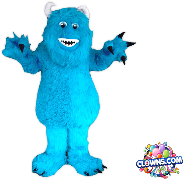 Character Rental, Ny - Monster Inc Character Paint (727x643), Png Download
