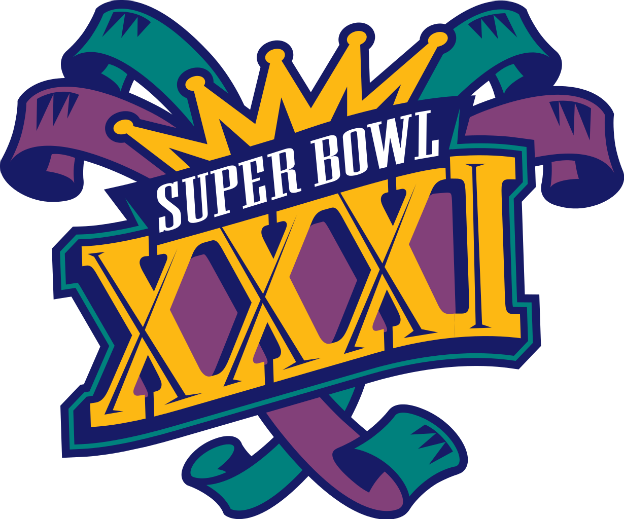 Super Bowl Xxxi - Super Bowl Xxxi Logo (500x416), Png Download