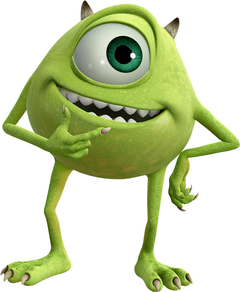 Mike - Mike Wazowski Kingdom Hearts 3 (1031x1175), Png Download