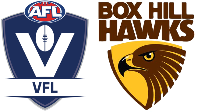 Logo-vflhawks - Box Hill Hawks Logo (650x370), Png Download