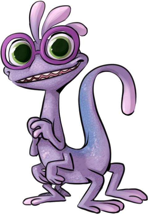 Monsters University Randy Boggy Cute Wallpaper - Randall Monsters Inc Bebe (493x693), Png Download