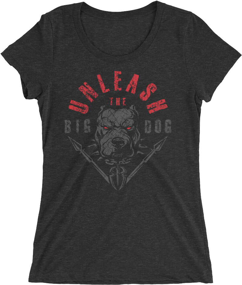 Roman Reigns "unleash The Big Dog" Women's - T Shirt Hard Rock Cafe Woman (1000x1000), Png Download
