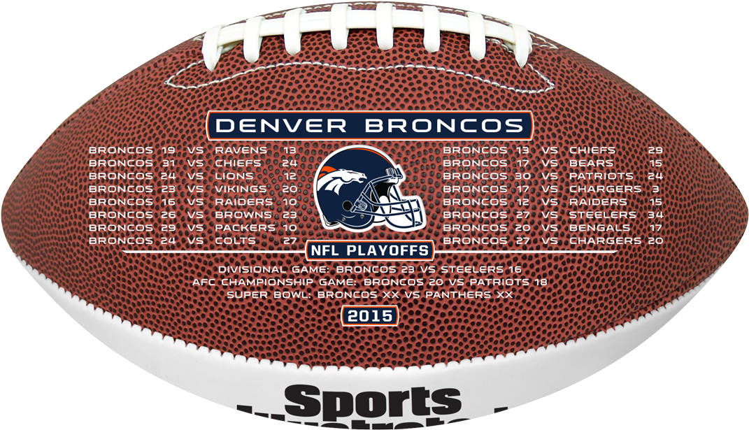 Super Bowl 50 Premium Collectible Football - Super Bowl 50 (1151x721), Png Download