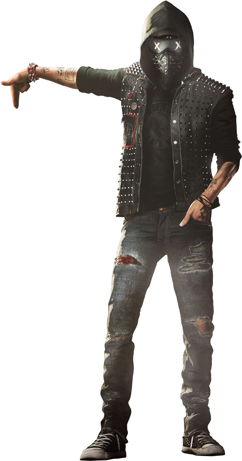 Watch Dogs 2 Wrench Render 2 Wallpaper 1 By Digital - Watch Dogs 2 Man Png (1000x1712), Png Download