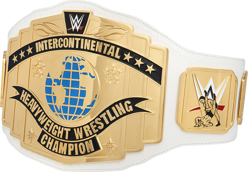 7ptclfz - Wwe White Intercontinental Champion (807x561), Png Download