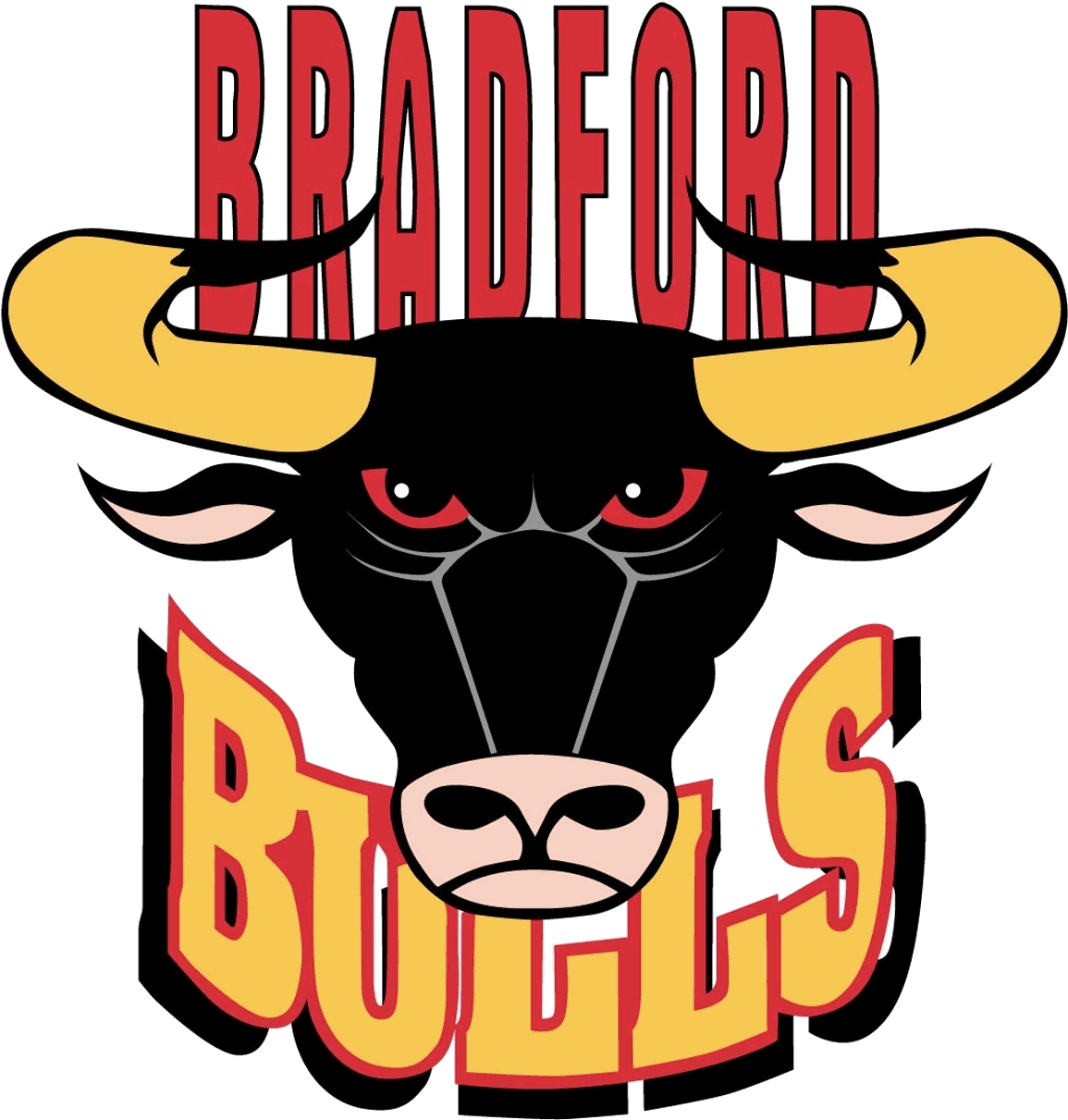 Bradford Bulls Logo (1181x1240), Png Download