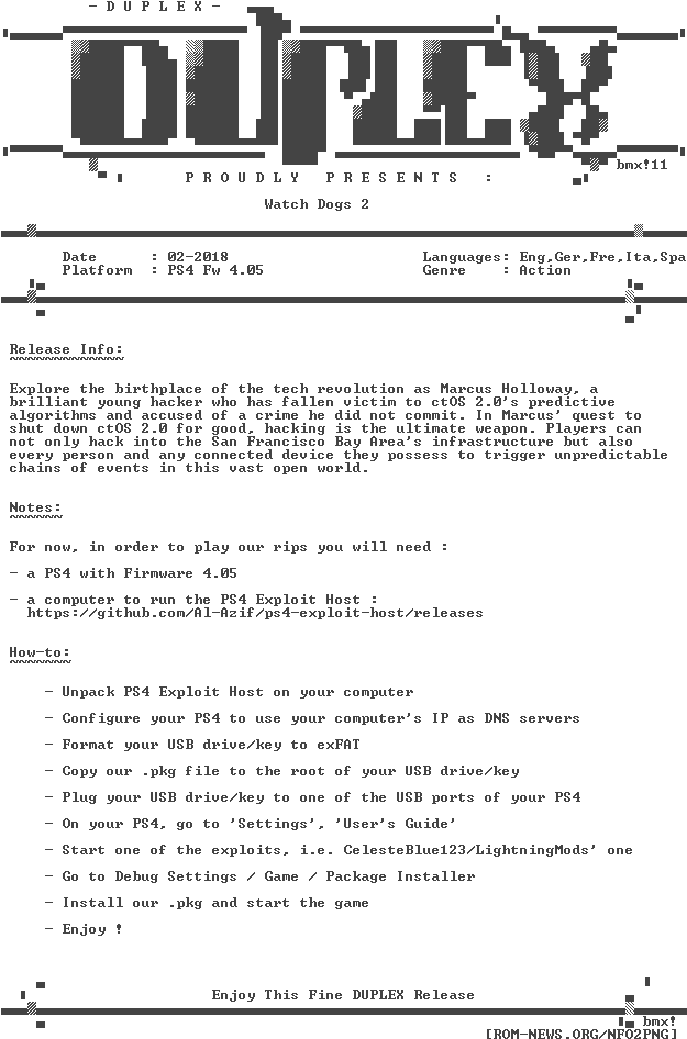 Watch - Dogs - 2 - Ps4-duplex - - Ps3 Duplex (632x960), Png Download