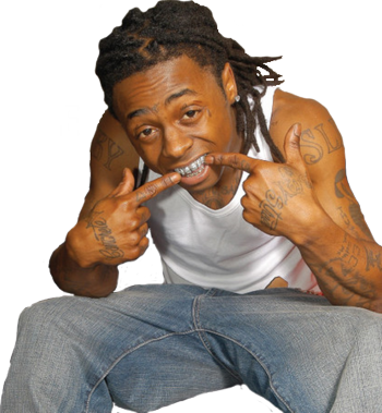 Lil Wayne - Lil Wayne American Rapper (350x379), Png Download