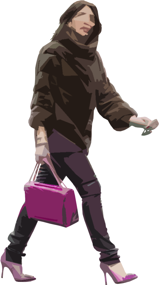 Ns 0061 - Human Cut Out Png (717x1108), Png Download