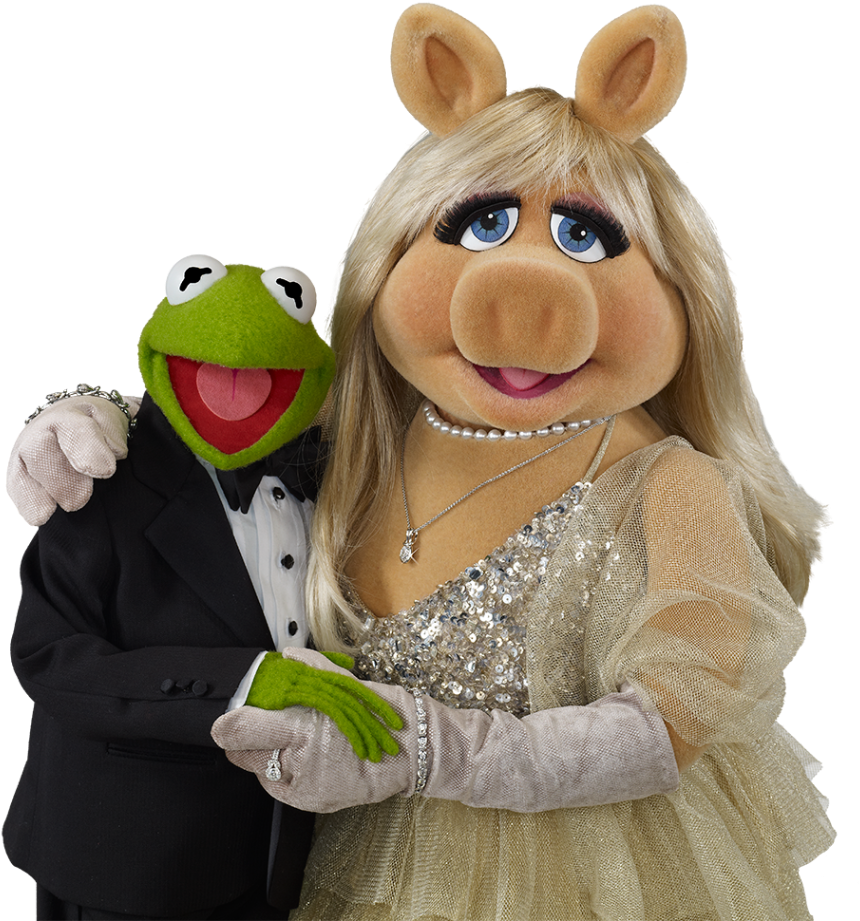 Kermit The Frog On Twitter - Miss Piggy Png Transparent (599x606), Png Download