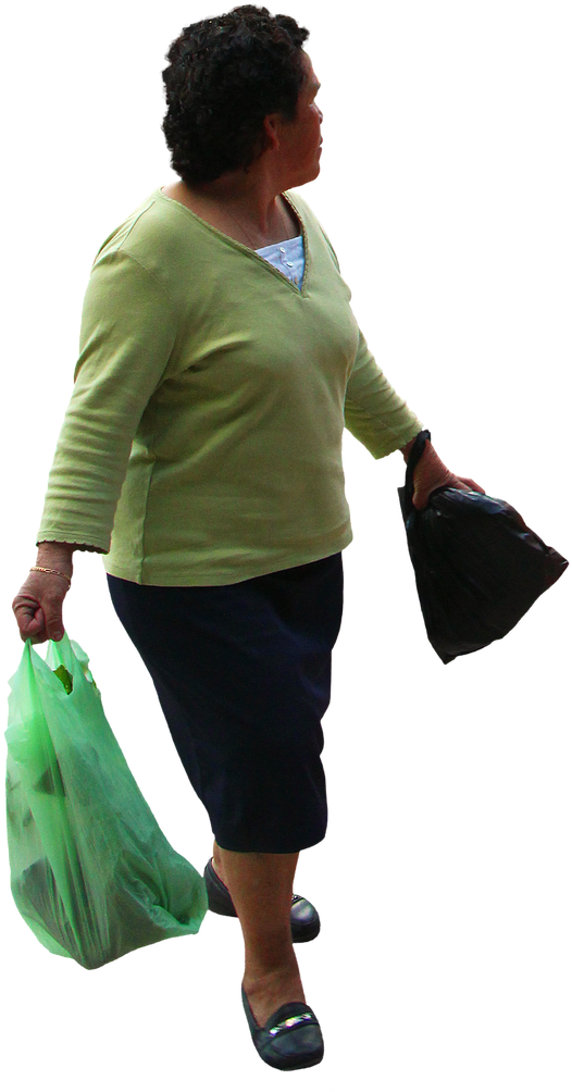 Gloria Saavedra Escalalatina People Png, Cut Out People, - Personas Con Bolsas Png (538x1027), Png Download