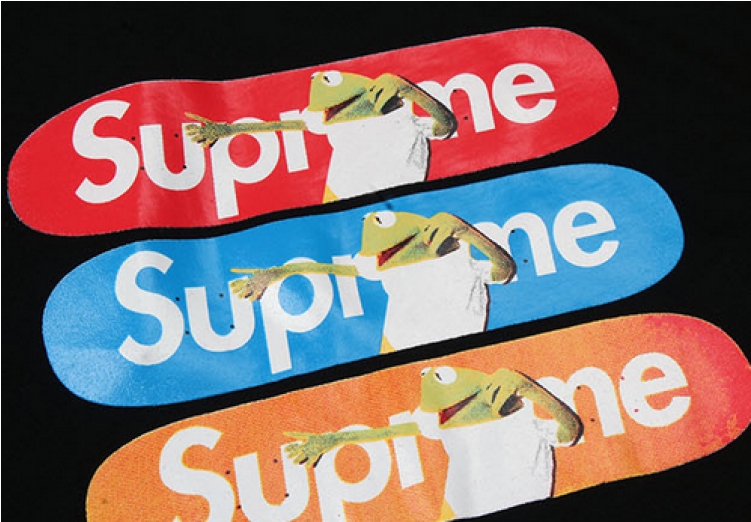 Supreme Kermit (750x750), Png Download