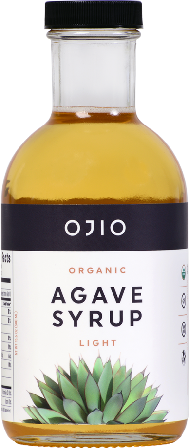 Ojio - Organic Agave Syrup Light - 500 Ml. (1000x1000), Png Download