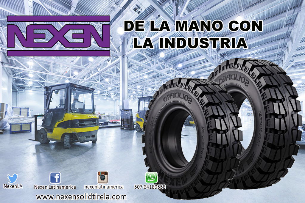 #buenastardes #felizmiercoles #20jun #industria #llantas - Nexen Llantas Para Montacargas (1024x683), Png Download