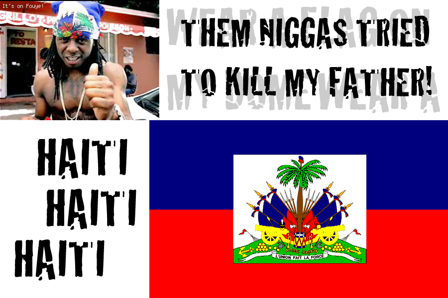 Ya Heard Me - Haiti Flag (900x600), Png Download