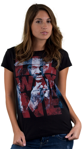 I Enjoy This T-shirt Design Because I Love Lil Wayne - Lil Wayne T Shirts (295x510), Png Download
