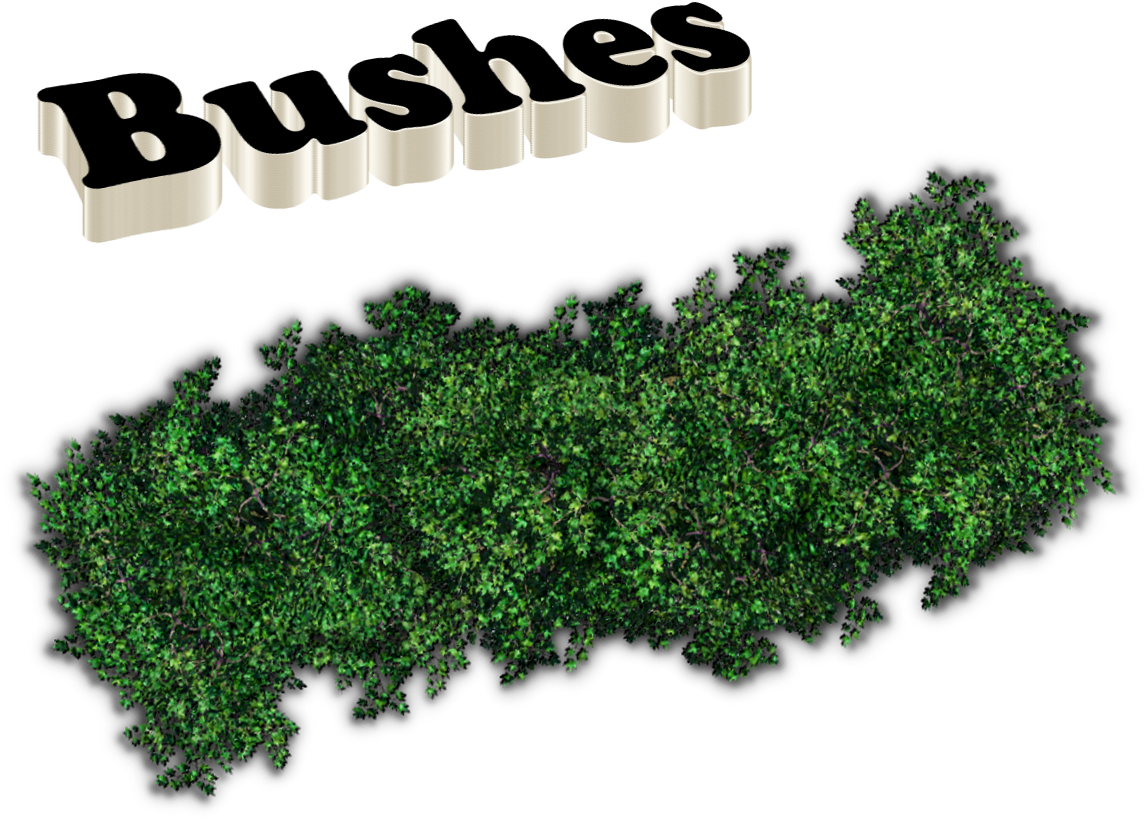 Bushes Png Images - Hedge (1327x982), Png Download