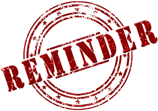 Reminder-279903 640 - Reminder Png (640x452), Png Download
