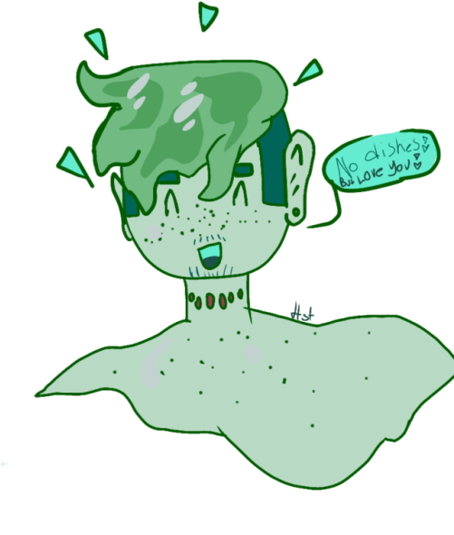 Have Some Of This, Xd Transparent Slime Boi (500x666), Png Download