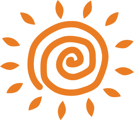 Spiral Sun Png - Circle (448x401), Png Download