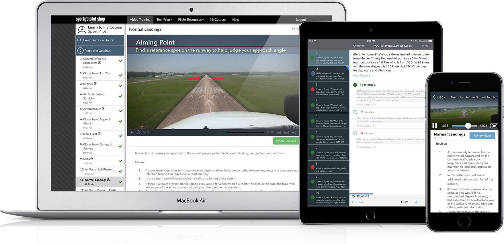 Sporty's Pilot Shop Has Offered Home Study Pilot Training - Inflight Pilot Training (1852x951), Png Download