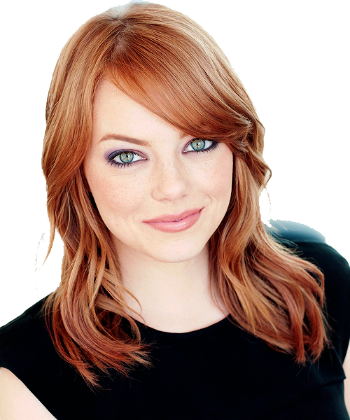 Emma Stone Transparent - Emma Stone (500x600), Png Download