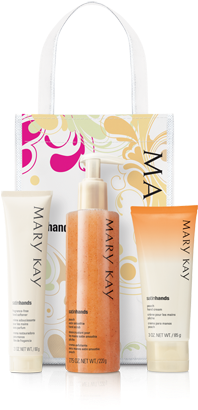 Peach Satin Hands® Pampering Set - Mary Kay Satin Hands Set (345x460), Png Download