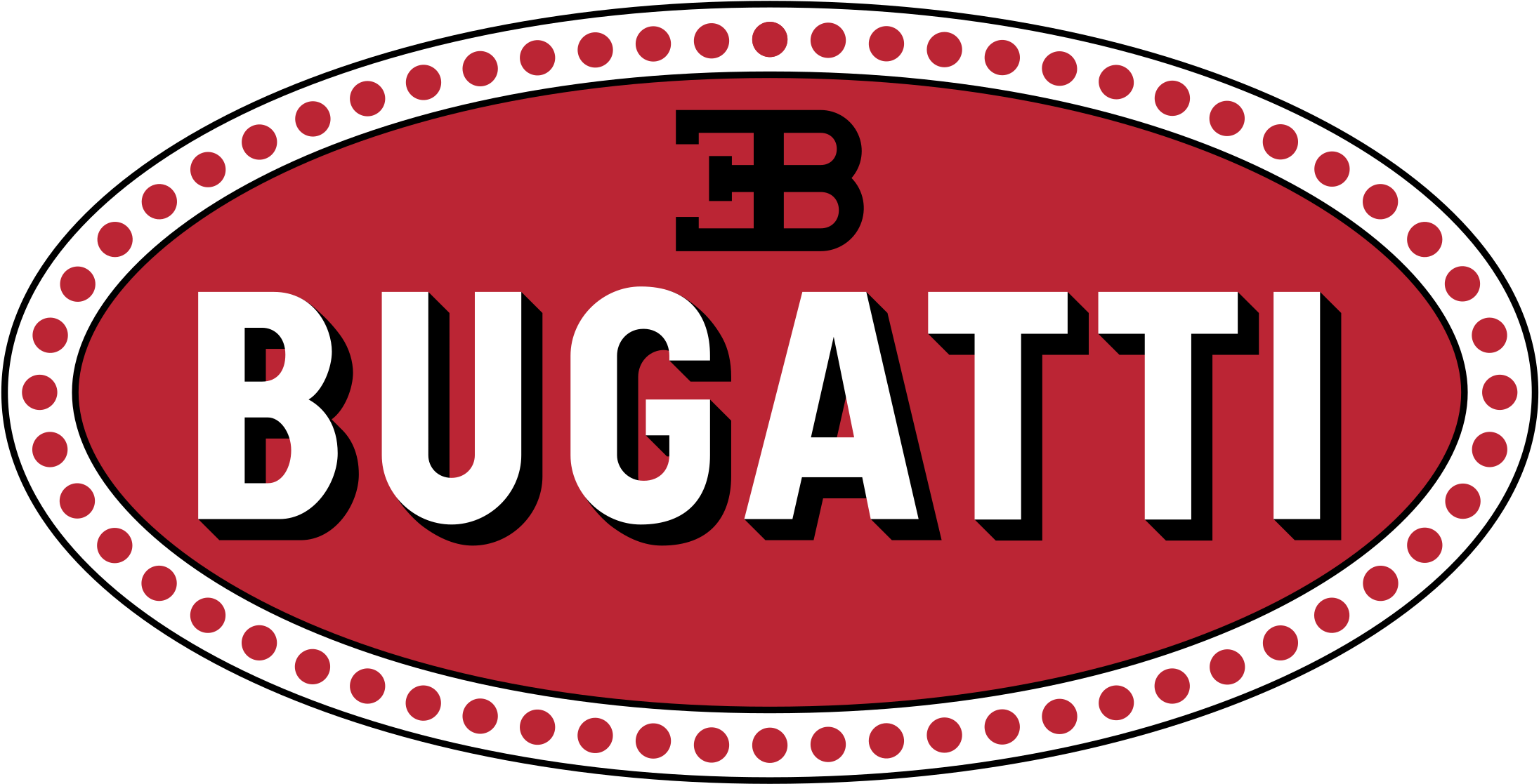 Bugatti Logo Png (2400x2400), Png Download