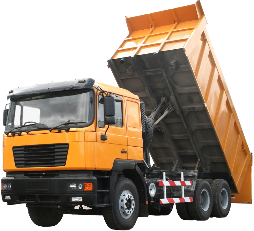 Dump Truck (812x740), Png Download