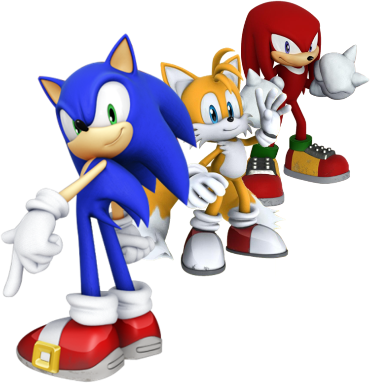 Team Sonic, Fan-art (814x804), Png Download