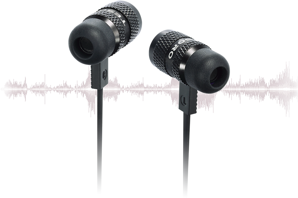 Tesoro's In-ear Pro Headphones Feature (1000x808), Png Download