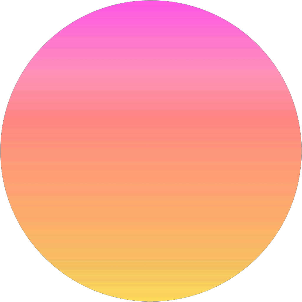 Circle Png Tumblr Background Astethic Kpop Colorful (1024x1024), Png Download