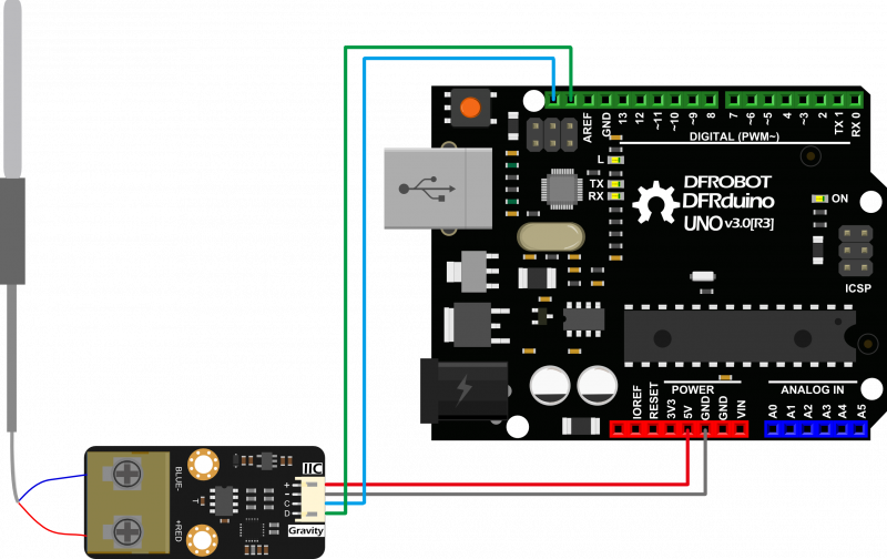 Dfr0558 Connection Diagram Arduino (800x504), Png Download