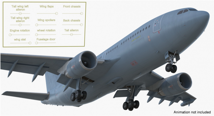 Airbus A310 Multi Role Tanker Aircraft Transport Generic (920x531), Png Download