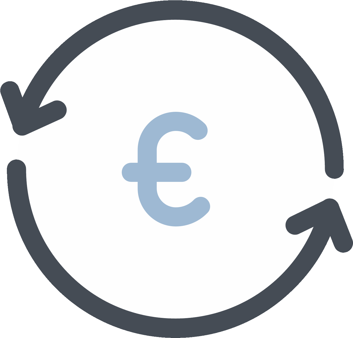 Exchange Euro Icon (1600x1600), Png Download
