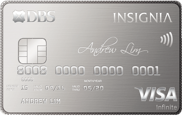 Dbs Insignia Visa Infinite Card (684x630), Png Download