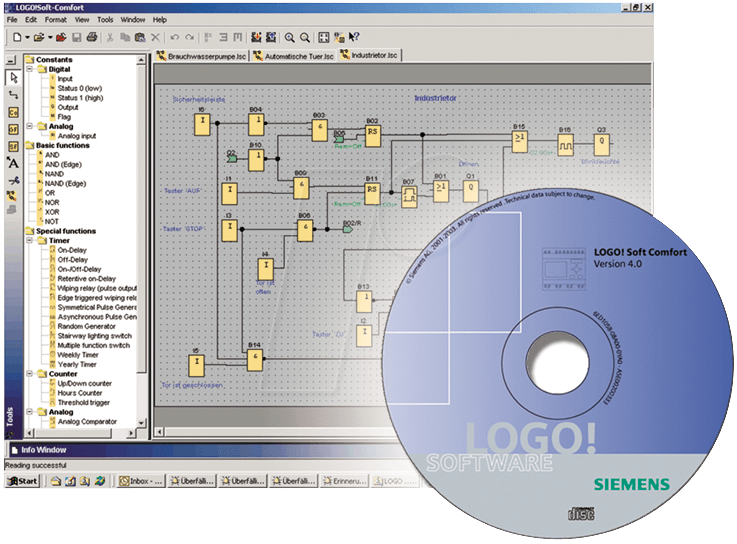 Logo Programming Software For Compact Controller Siemens (737x544), Png Download