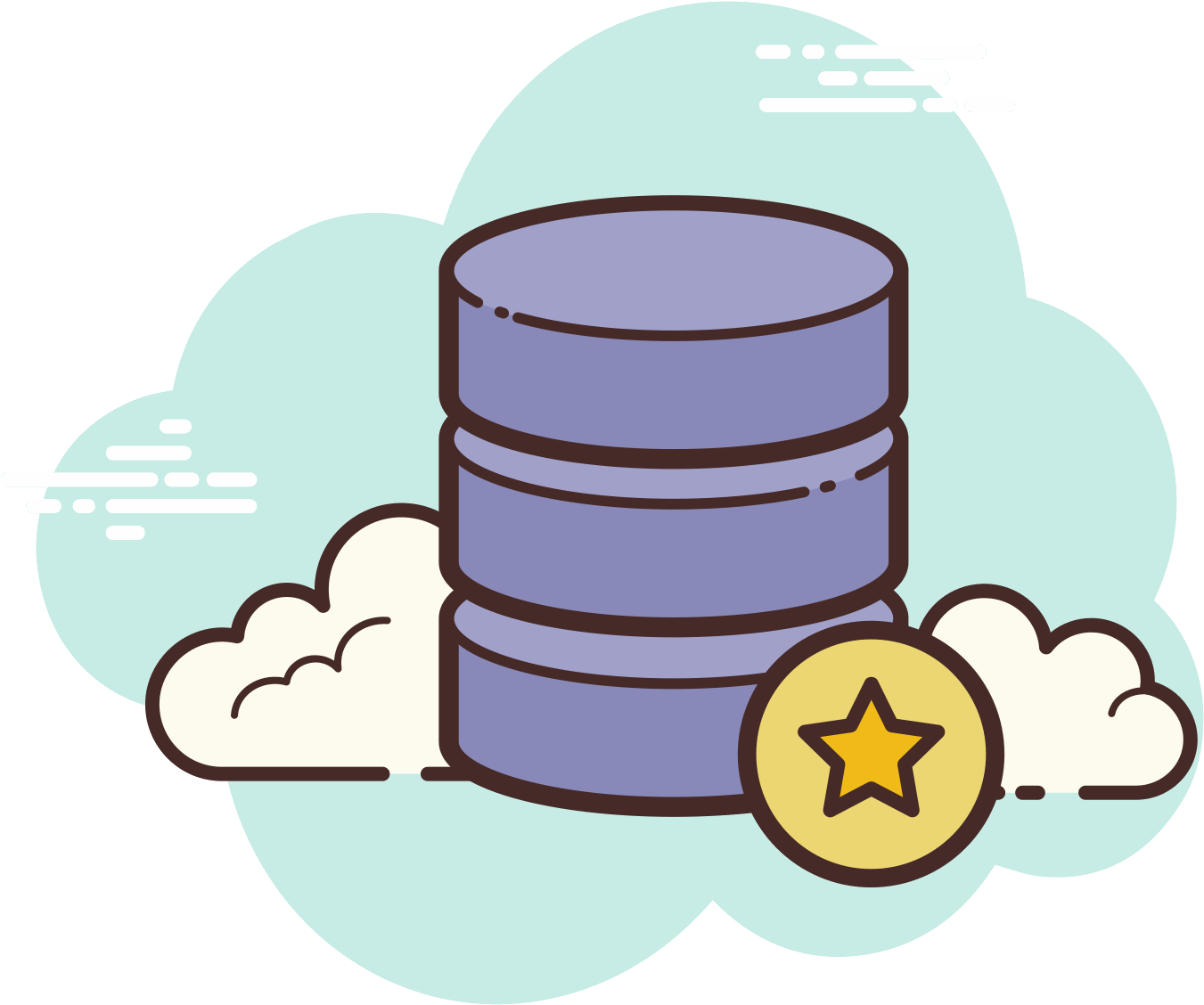 Favorite Database Icon (1600x1600), Png Download