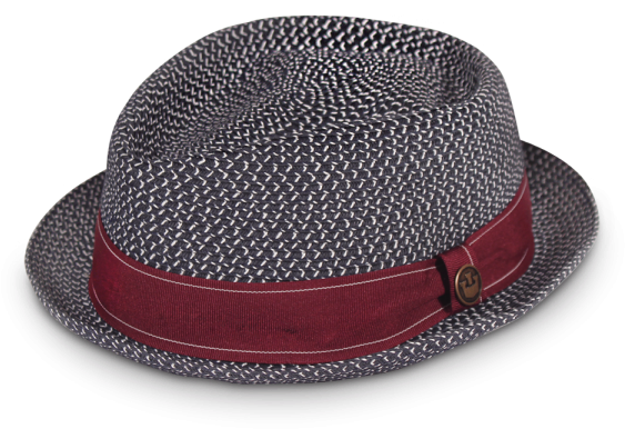 Guillermo Straw Pork Pie Hat (600x600), Png Download