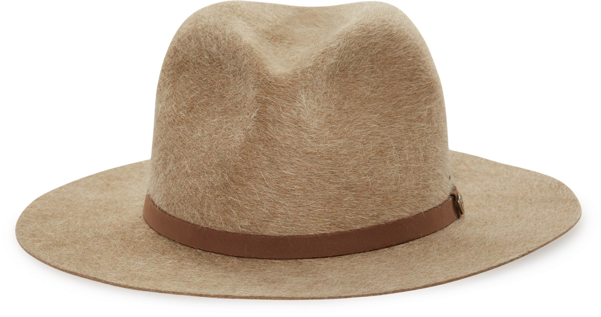 The Accountant Camel Rabbit Fur Felt Fedora Hat Front (2000x2000), Png Download