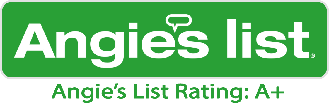On Angie's List Plus Accredited With Better Business (1123x354), Png Download