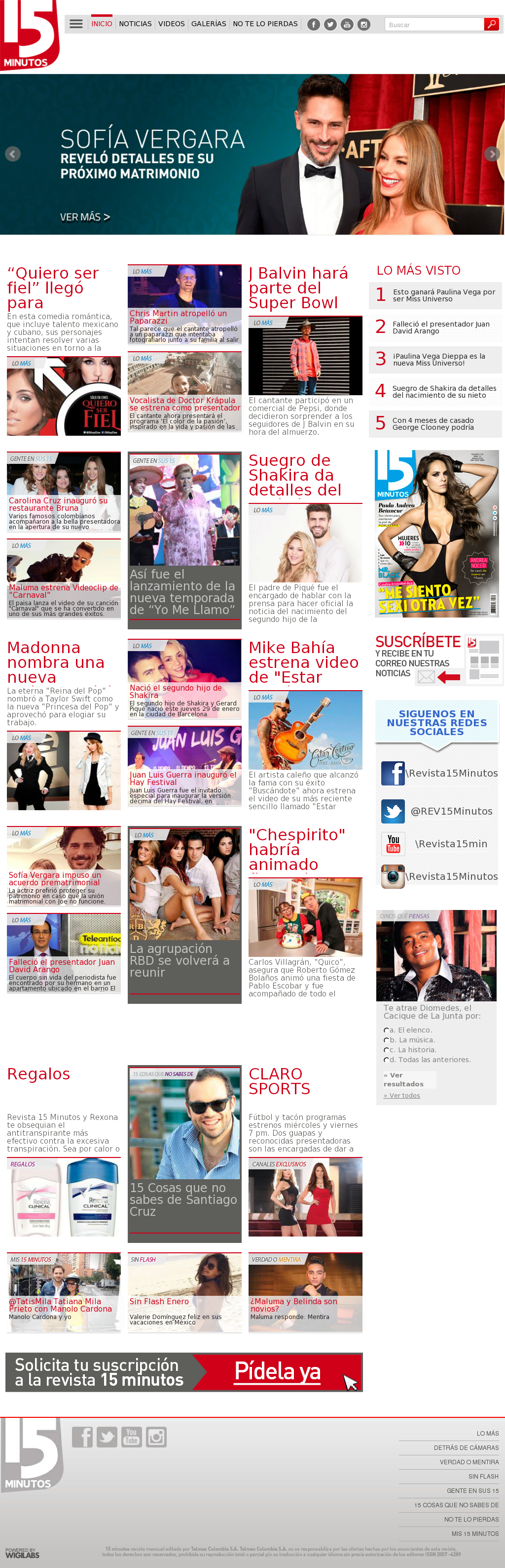 Revista 15 Minutos Competitors, Revenue And Employees (1024x3174), Png Download