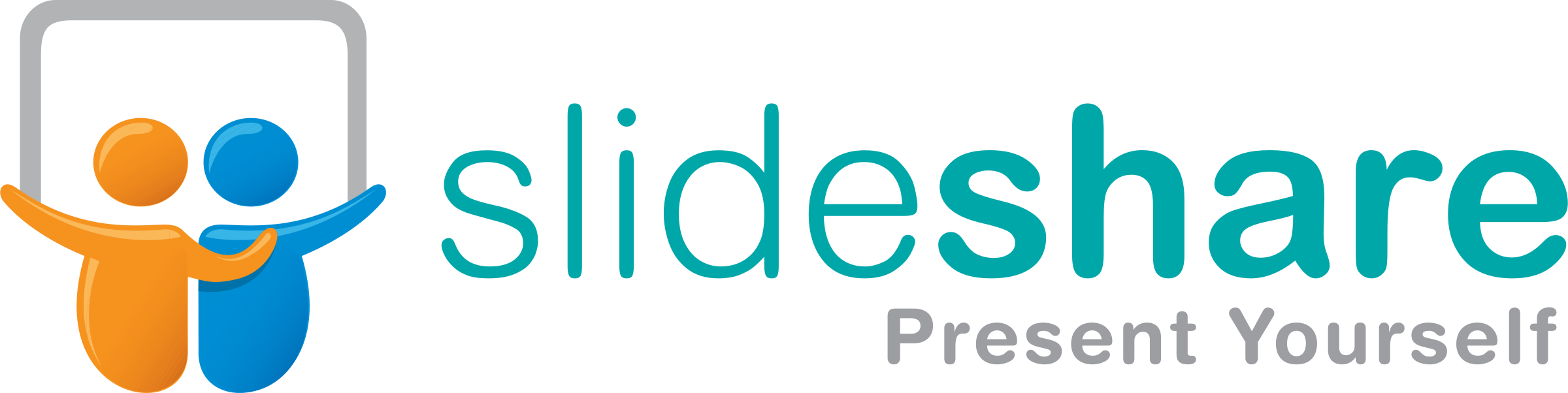Slideshare Logo Png Transparent (2400x602), Png Download